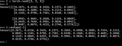 python - How do I flatten a tensor in pytorch? - Stack Overflow