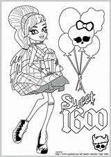 Draculaura Sweet 1600 Coloring Pages sketch template