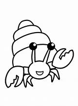 Hermit Crab Coloring Pages Printable For Free Download sketch template
