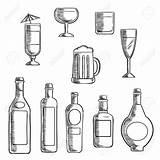 Liquor Bottle Coloring Pages sketch template