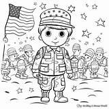 Army Soldier Coloring Pages sketch template