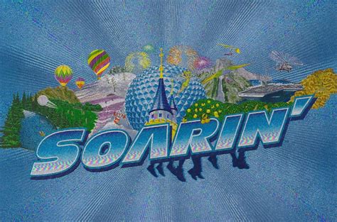 My Favorite Disney Postcards: Soarin' Ride at Epcot