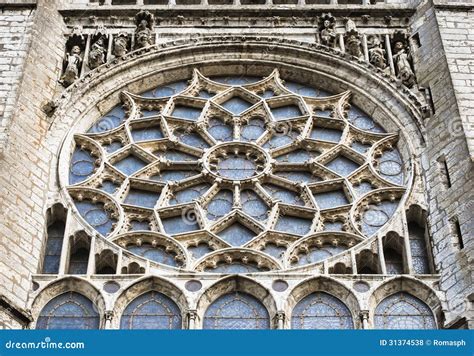 Rose Window of Chartres Cathedral, France Stock Photo - Image of landmark, eureetloir: 31374538