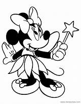 Minnie Mouse Coloring Pages  Disney Book sketch template