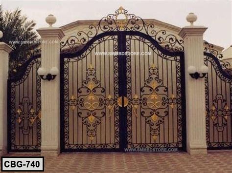 Entrance Main Iron Gate Design For House (740) - SMMBDSTORE - Online Furniture Store in Bangladesh