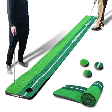 Buy Golf Pong Putting Game, Indoor Putting Green Golf Putting Game Set, Backyard Golf Games ...