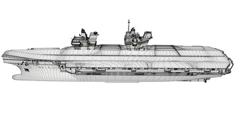 HMS Queen Elizabeth Aircraft Carrier - 3D Model by 3D Horse