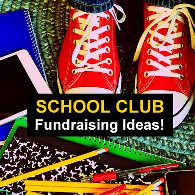 School Club Fundraising Ideas – Fundraiser Alley