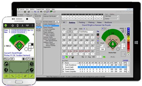 How To Keep Track Of Baseball Stats - BaseBall Wall