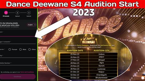 Dance Deewane season 4 Audition Start | Registration now | Online ...