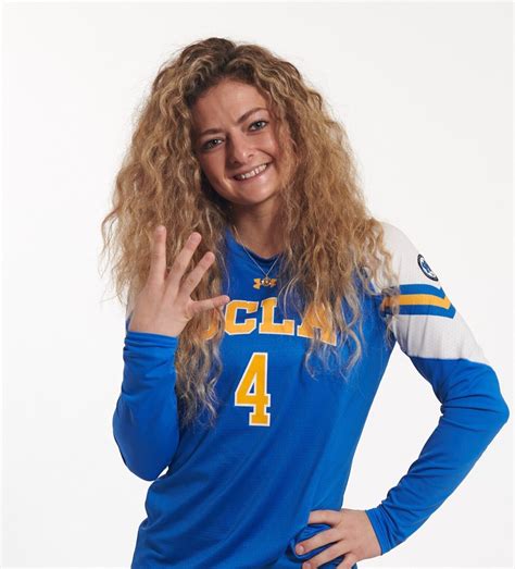 Zoe Fleck UCLA Volleyball Jersey - Game Worn, Autograph Available 100% ...