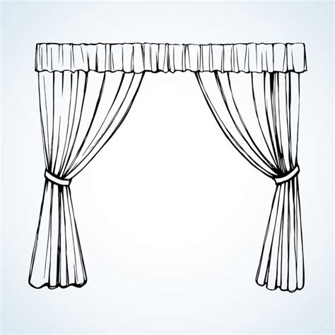 52+ Thousand Curtains Sketch Royalty-Free Images, Stock Photos ...