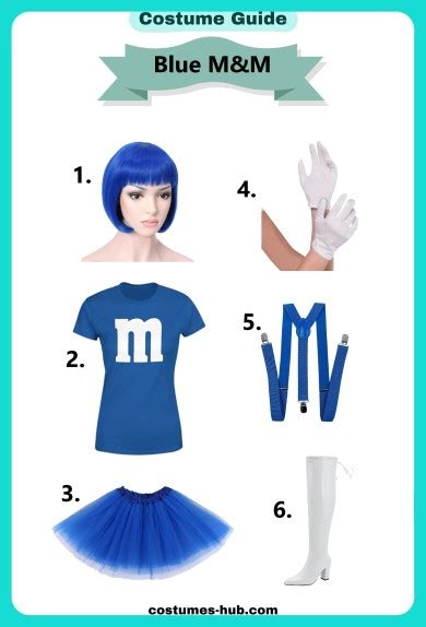 Blue M&m Costume