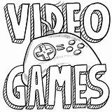 Video Game Coloring Pages sketch template