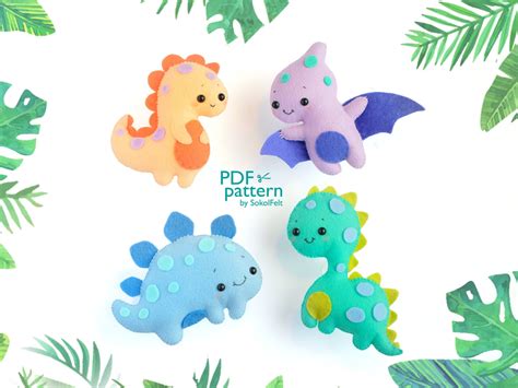 15+ dinosaur sewing pattern ideas - Swoodson Says