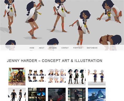 Tips For A Kickass Concept Art Portfolio Website