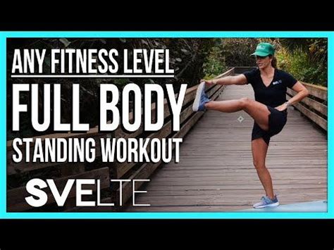 Tone Your Everything With This Full Body Standing Workout - YouTube | Standing workout, Seven ...