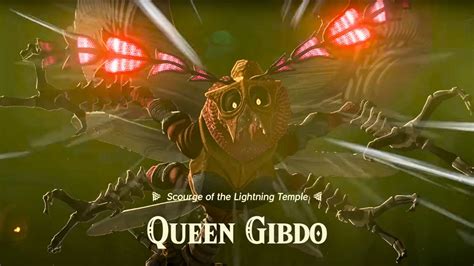 How To Beat Queen Gibdo Zelda: TOTK (Lightning Temple Boss)