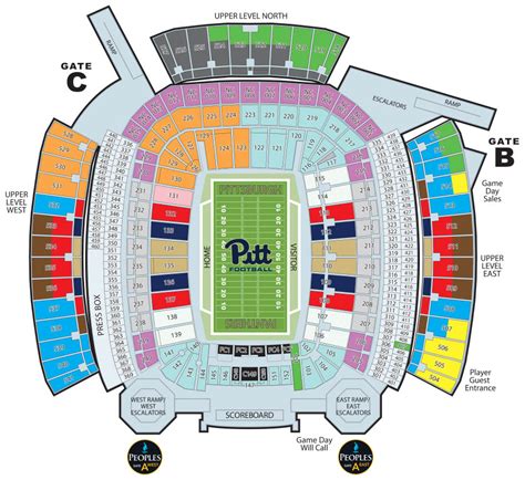 Milan Puskar Stadium Seating Chart: Find Your Perfect Seat