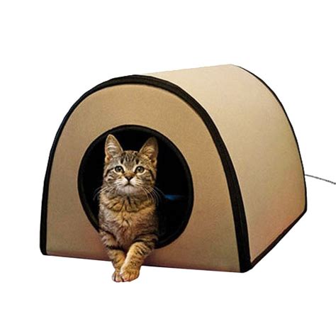 Heated Cat House for Outdoor Use