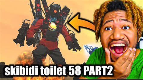 skibidi toilet 58 (REACTION) Fanmade - YouTube