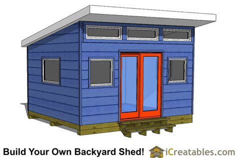 Modern Shed Plans - Modern DIY Office & Studio Shed Designs | Modern shed, Studio shed, Plans modern