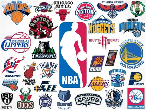 NBA Team Vector Logos • Market Your PSD Mockups for logos