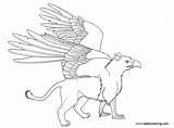 Griffin Coloring Pages  Free Printable sketch template