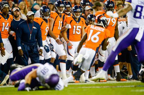 Denver Broncos Analysis from preseason opener against Vikings