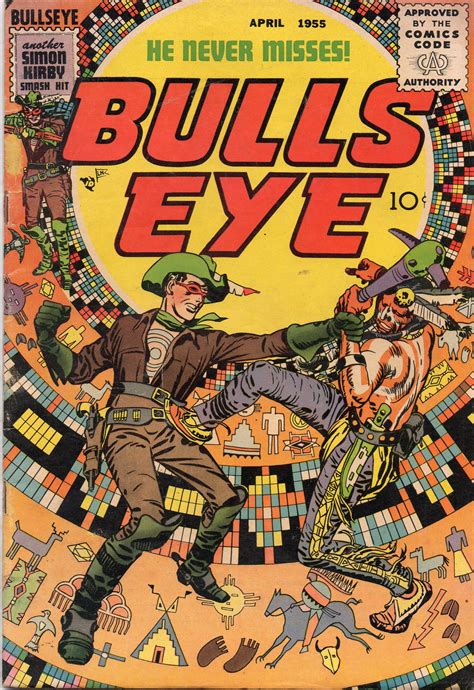 My copy of BULLSEYE #5. Comic Covers, Comic Book Cover, Joe Simon, Jack ...