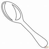 Spoon coloring Page  Free Printable Coloring Pages sketch template