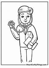 Doctor Coloring Pages 100% Free Printables sketch template