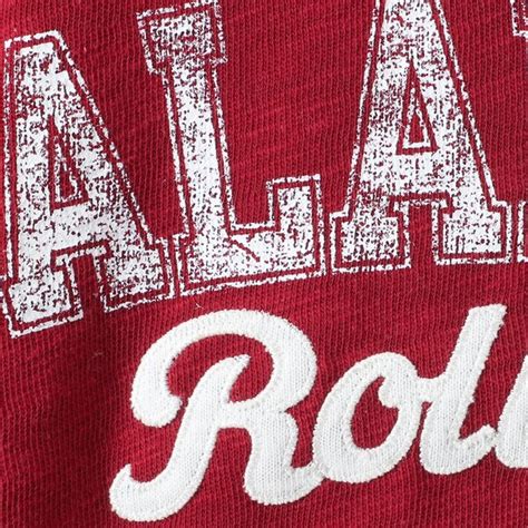 Womens' Fanatics Branded Crimson/White Alabama Crimson Tide True ...