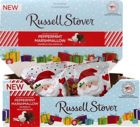 Russell Stover Peppermint Marshmallow Santa in Milk Chocolate | Hy-Vee Aisles Online Grocery ...