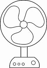 Electric Fan Clipart Black And White sketch template