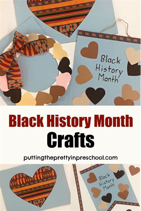 Three Black History Month Crafts