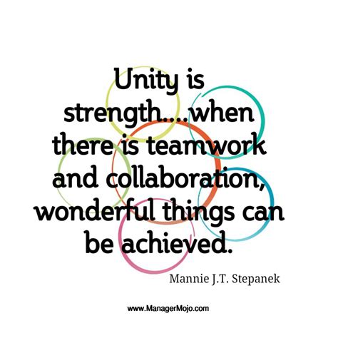 Unity is Strength - Manager Mojo