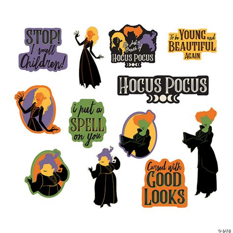 Disney's Hocus Pocus Characters & Quotes Cutouts - 12 Pc. | Oriental ...