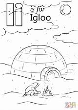 Letter I Is For igloo coloring Page Free Printable Pages – Artofit sketch template