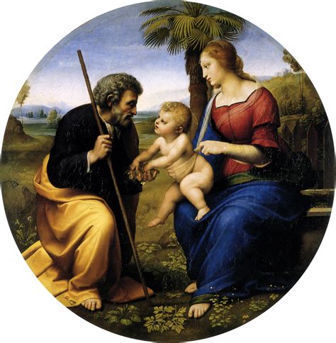 File:Raphael The Holy Family with a Palm Tree.jpg - Wikimedia Commons
