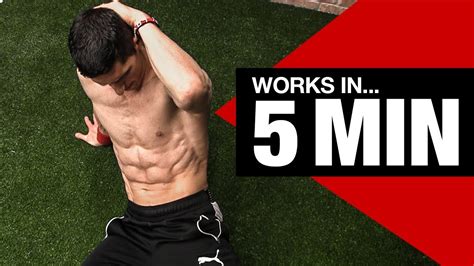 RIPPED ABS – Beginner Ab Workout (5 Minutes!) | ATHLEAN-X