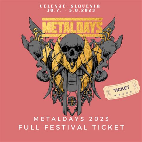 MetalDays 2023 Full Festival ticket