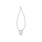 SUNLITE 0.4W Chandelier 15 Warm White LED Bulb – BulbAmerica
