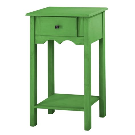 Manhattan Comfort Jay 35-inch Tall End Table With 1 Full Extension Drawer - Walmart.com