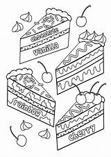 Free & Easy To Print Food Coloring Pages  Tulamama sketch template