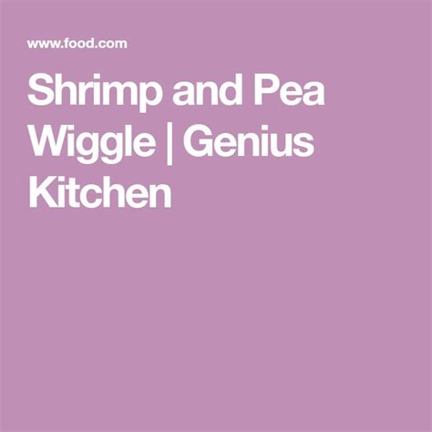 Shrimp and Pea Wiggle Recipe - Food.com | Recipe | Recipes, Shrimp, Peas