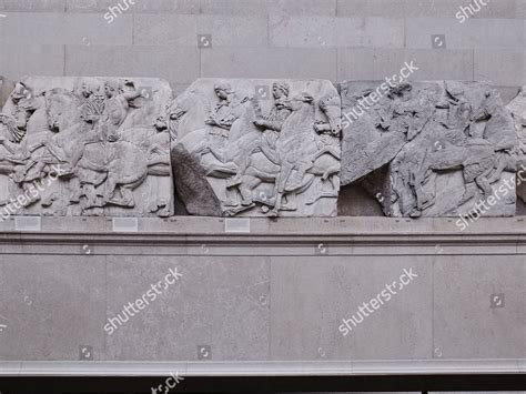 Parthenon Marbles British Museum Editorial Stock Photo - Stock Image ...