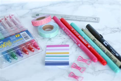 bullet journal pens - Natalie Linda