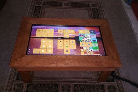 Touch Screen Smart Coffee Table Tablet | Touch screen, Tablet, Coffee table