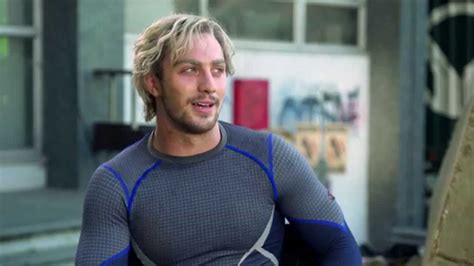 Avengers Age of Ultron Interview - Aaron Taylor-Johnson / Quicksilver ...